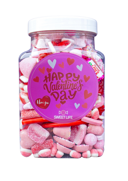 Happy Valentine's 1.7kg Jar